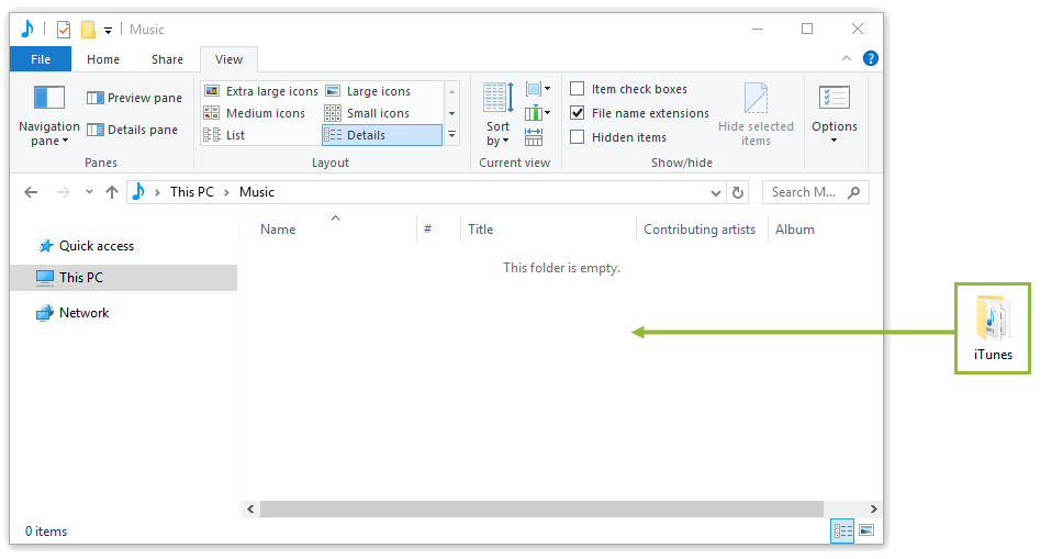 Move the Files to the Correct Location