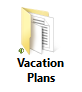 Folder Icon with Green Half Circle