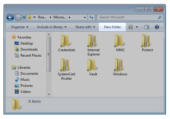 Select the C drive