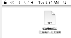 Double-Click Text File