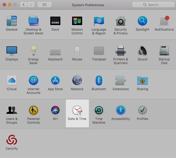 System Preferences