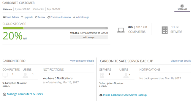 Partner Dashboard: Office Acount