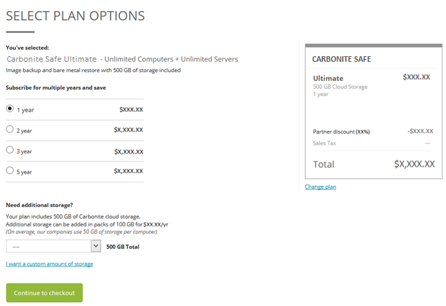 Partner Dashboard: Upgrade to Ultimate