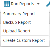 Backup Details Page