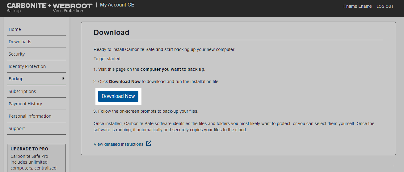 Click Download Now