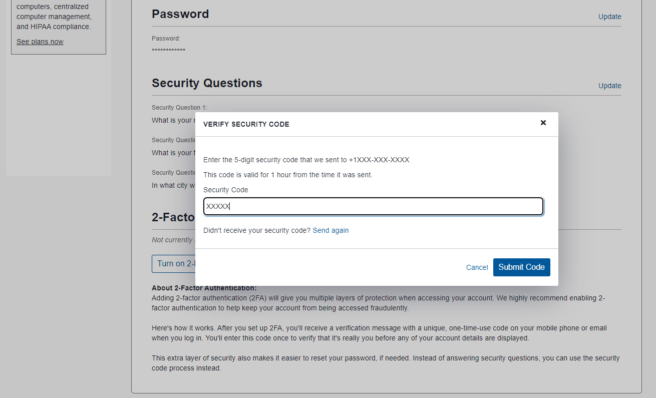 Enter your phone number
