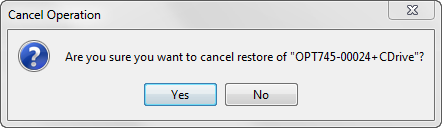 Confirm Cancel Restore