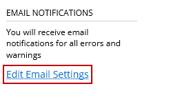 Email Notifications