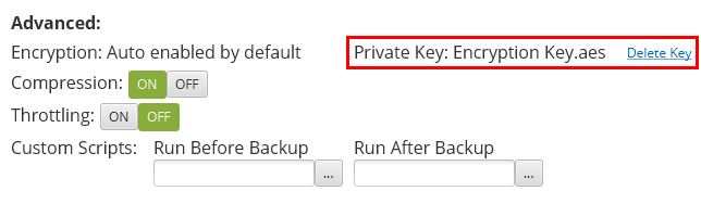 Private Encryption Key