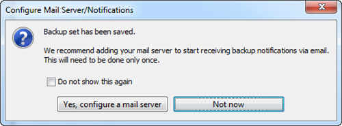 Configure Mail Server/Notifications