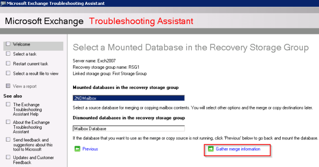 Gather Merge Information