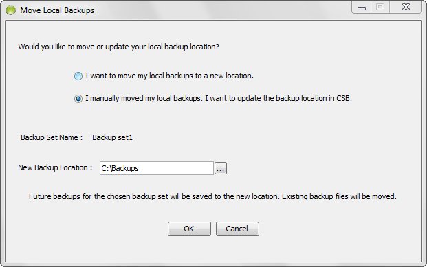 Choose Destination Folder
