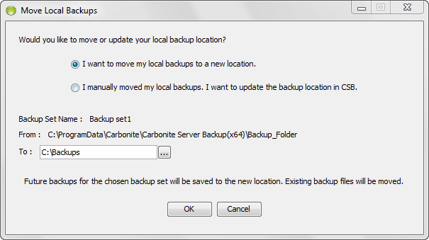 Choose Destination Folder