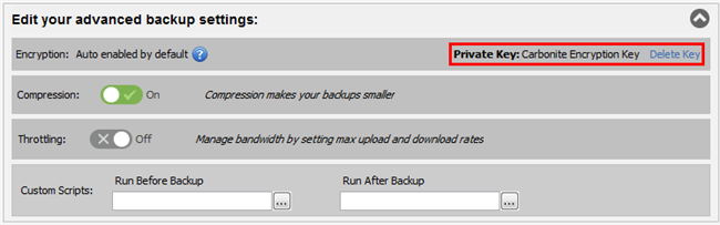 Private Encryption Key