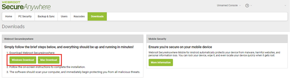 Choose Windows or Mac Download